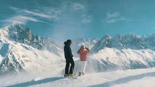 Lhiver dans la Vallée de ChamonixMontBlanc [upl. by Vigen]