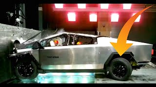 Cybertruck Crash Test is HORRIFYING Here’s Why [upl. by Ollecram442]