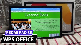 WPS Office Redmi Pad SE [upl. by Lah775]