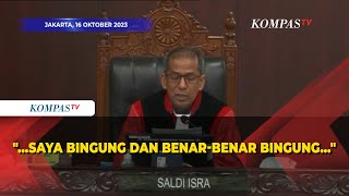 Saldi Isra Akui Merasa Aneh dengan Putusan MK [upl. by Weingartner589]