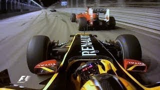 F1 2010 Kubica Singapore [upl. by Ihdin]