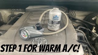 How to Check Your Cars AC Pressure [upl. by Asiat218]