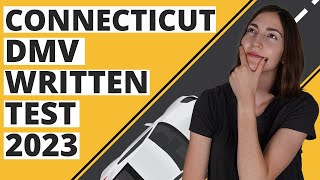 Connecticut DMV Written Test 2023 60 Questions with Explained Answers [upl. by Vail744]