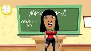 Cardi B Teaches Kids OKURRR Cardi B Cartoon Parody 2019 [upl. by Gnal929]