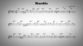 Nardis  Play along  Eb instruments [upl. by Ablasor]