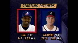 Montreal EXPOS at Atlanta BRAVES 32694 Spring Training Original TBS Broadcast [upl. by Lola]