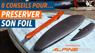 Conseils Wingfoil  comment bien entretenir son foil pour la wing le kite le windfoil [upl. by Manley]