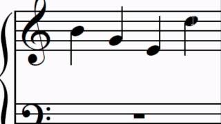 How to read music Basic note naming on the Treble clef and the Bass clef [upl. by Pan]