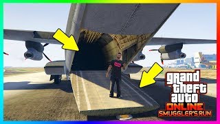 GTA ONLINE UNRELEASED DLC VEHICLES SECRET FEATURES  BOMBUSHKA HIDDEN DOOR HUNTER EXPLOSION amp MORE [upl. by Ieppet928]