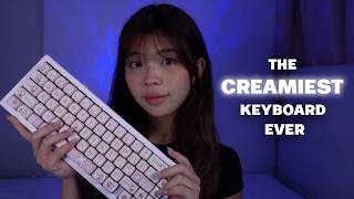 The CREAMIEST Keyboard ASMR ever [upl. by Hallee545]