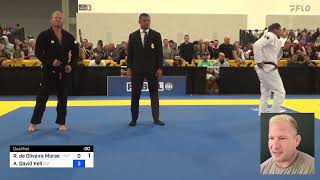 IBJJF World Master 2024 Black Belt Super Heavy Masters 4 [upl. by Oznol]