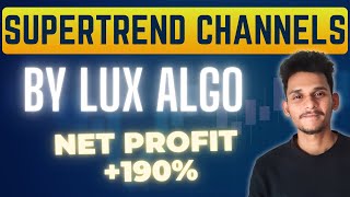 Supertrend Channels Indicator Strategy by Lux Algo  Proven Backtest Results [upl. by Nicki]