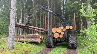 Köp Skotare Timberjack 1110 på Klaravik [upl. by Nae554]