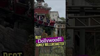 Best Dollywood Family Rollercoaster FIRECHASER Express [upl. by Amador]