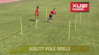 XLR8 Agility Pole Drills  Instruction DVD Preview [upl. by Oremodlab]