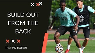 Soccer TRAINING Important Tips to Build Out of the Back [upl. by Ailaro]