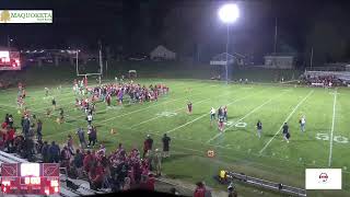 2022 0916  Clinton River Kings  Maquoketa Cardinals  Varsity Football [upl. by Hareemas]