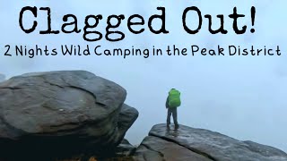 Wild Camping Peak District  The Roaches  Luds Church  Robens Chaser 1 ultralight mountain tent [upl. by Morgun]