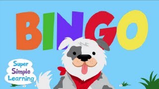 BINGO  Nursery Rhymes For Kids  Super Simple Songs [upl. by Corvese742]