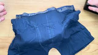 HUMMEL Boxershorts  Schwarz  Lizenzartikel unboxing [upl. by Nilhsa]