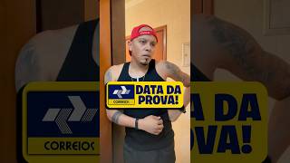 DATA DA PROVA CONCURSO CORREIOS 2024 shorts [upl. by Roeser]