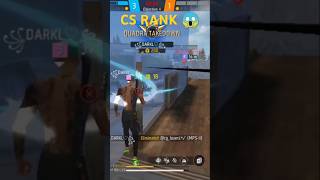 Dark gaming gameplay with CS RANK😱 viral short freefire garenafreefire freefiremax [upl. by Ernestine290]