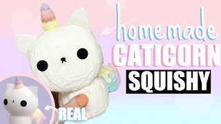 DIY CATICORN SQUISHY [upl. by Cordova]