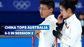 Australia v PR China  Highlights  Curling Beijing 2022 [upl. by Kreit]