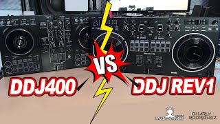 PioneerDj DDJ400 VERSUS PioneerD DDJREV1 Pruebas y Reviews en Español [upl. by Siri471]