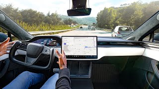 Tesla Self Driving vs Everyday Roads [upl. by Sibeal]