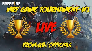 MRF GAME TOURNAMENT MATCH1 LIVE [upl. by Aylmer552]