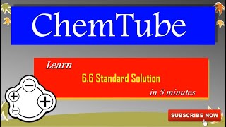 Chemistry SPM Learn 66 Standard Solution In 5 Minutes [upl. by Trager356]