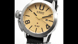 UBoat Classico U47 AS1 Ref 8106 FM11027 [upl. by Elum]