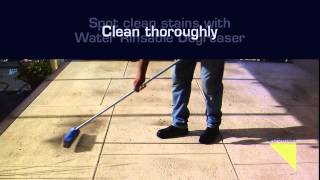 How to seal and protect paving with Water Based Paving Sealer [upl. by Juditha928]