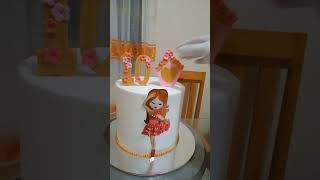 Tall cake decorating ideas Birthday cake tallcake birtdaycake [upl. by Rycca]