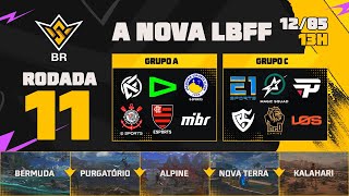 NOVA LBFF 🚨 FREE FIRE AO VIVO🏆RODADA 11  FLUXO TEAM SOLID LOUD MIBR  FFWS BR🚨 [upl. by Zalucki120]