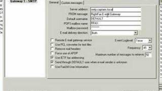 Setting up SMTP integration with Rightfax [upl. by Epoh30]