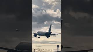 Aegean airlines Airbus A320271N coming from Athens to landing Heathrow Airport London [upl. by Eisso77]