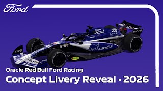 Oracle Red Bull Ford Concept Livery Reveal [upl. by Caprice]