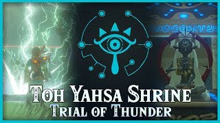 Zelda Breath of the Wild • Trial of Thunder • Toh Yahsa Shrine • Ridgeland [upl. by Haleeuqa718]