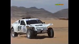 1993 Pharaohs Rally Raid  Stage 7  Citroen ZX  Mitsubishi Pajero  Eurosport [upl. by Arateehc]