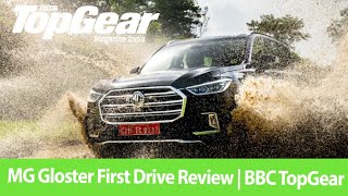 2020 MG Gloster Review  New King of the Road City Highway and OffRoad Tests  BBC TopGear India [upl. by Sualokcin717]