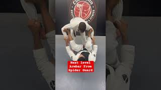 Next Level Armbar From Spider 🕷️ Guard  COBRINHA BJJ martialarts jiujitsu spiderguard [upl. by Onitsuaf663]