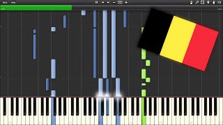 Het goede doel  België  Piano cover Synthesia FREE MIDI [upl. by Avi164]