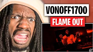 VonOff1700  Flame Out Official Video REACTION [upl. by Timothee]