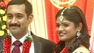 Uday Kiran Wedding Reception With Vishitha  Uday Kiran  Telugu FilmNagar [upl. by Wenn]