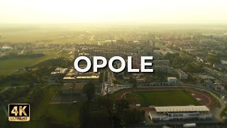 Opole z lotu ptaka  Opole poranek z drona  LECE W MIASTO™ 4k [upl. by Garibold]