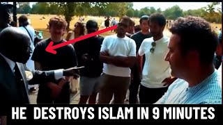 PASTOR DESTROYS Islam at Speakers Corner What Happened Next is SHOCKING islam christian bible [upl. by Alletneuq255]