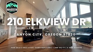 210 Elkview Drive Canyon City OR 97820 [upl. by Nauqat]