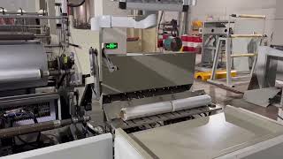 Stretch cling film making machine rewinder [upl. by Anaher]